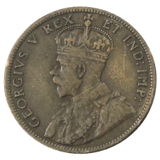 Монета 1 цент 1911 года Канада (реверс)