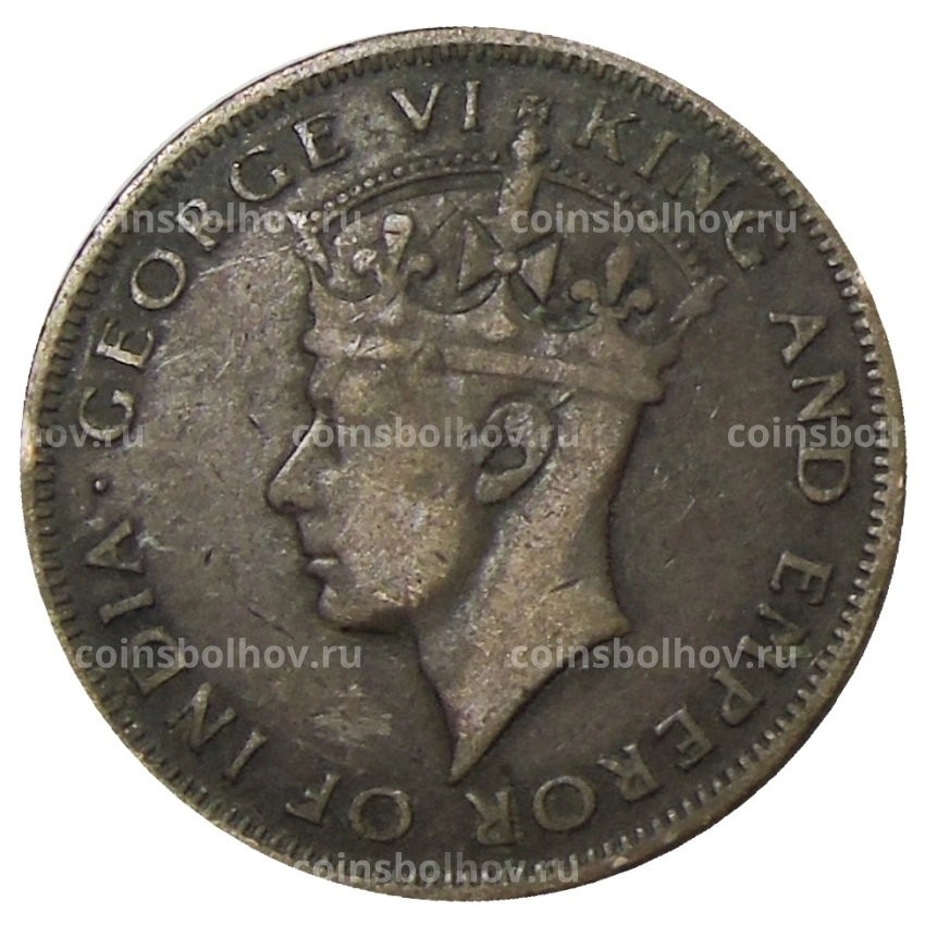 Монета 1 цент 1945 года Британский Гондурас (вид 2)