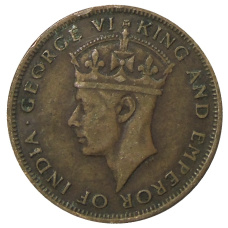 Монета 1 цент 1945 года Британский Гондурас (реверс)