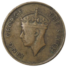 Монета 1 цент 1949 года Британский Гондурас (реверс)