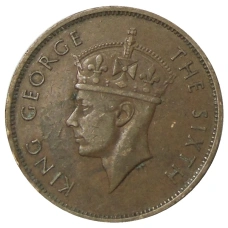 Монета 1 цент 1950 года Британский Гондурас (реверс)