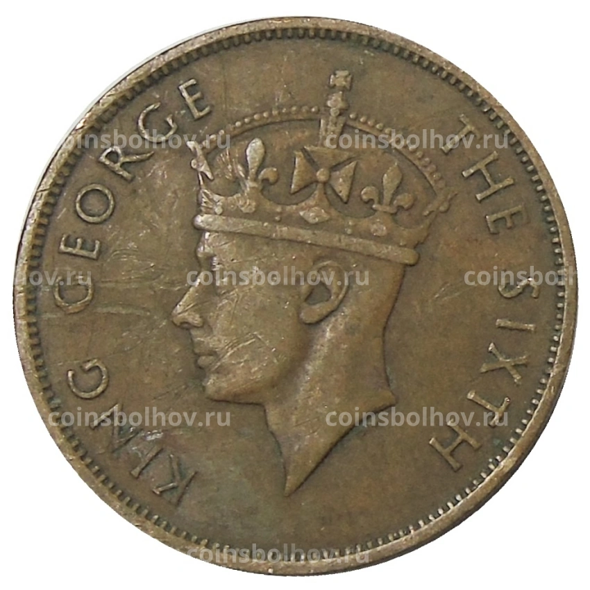 Монета 1 цент 1951 года Британский Гондурас (вид 2)