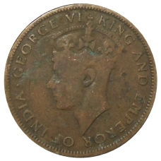 Монета 1 цент 1937 года Британский Гондурас (реверс)