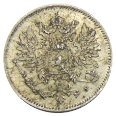 Монета 25 пенни 1916 года Русская Финляндия (реверс)