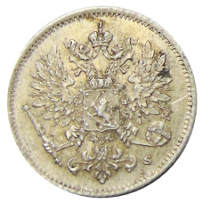 Монета 25 пенни 1916 года Русская Финляндия (реверс)