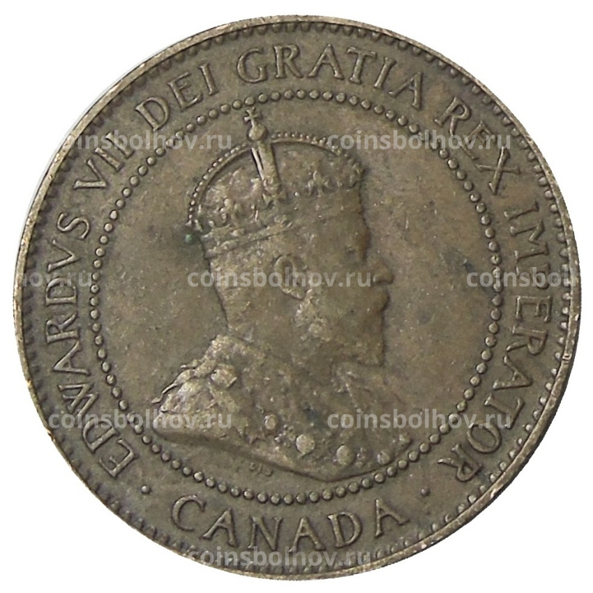 Монета 1 цент 1906 года Канада (вид 2)