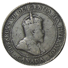 Монета 1 цент 1904 года Канада (реверс)