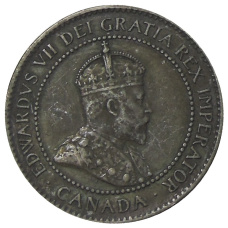 Монета 1 цент 1904 года Канада (реверс)