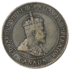 Монета 1 цент 1903 года Канада (реверс)