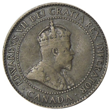 Монета 1 цент 1903 года Канада (реверс)