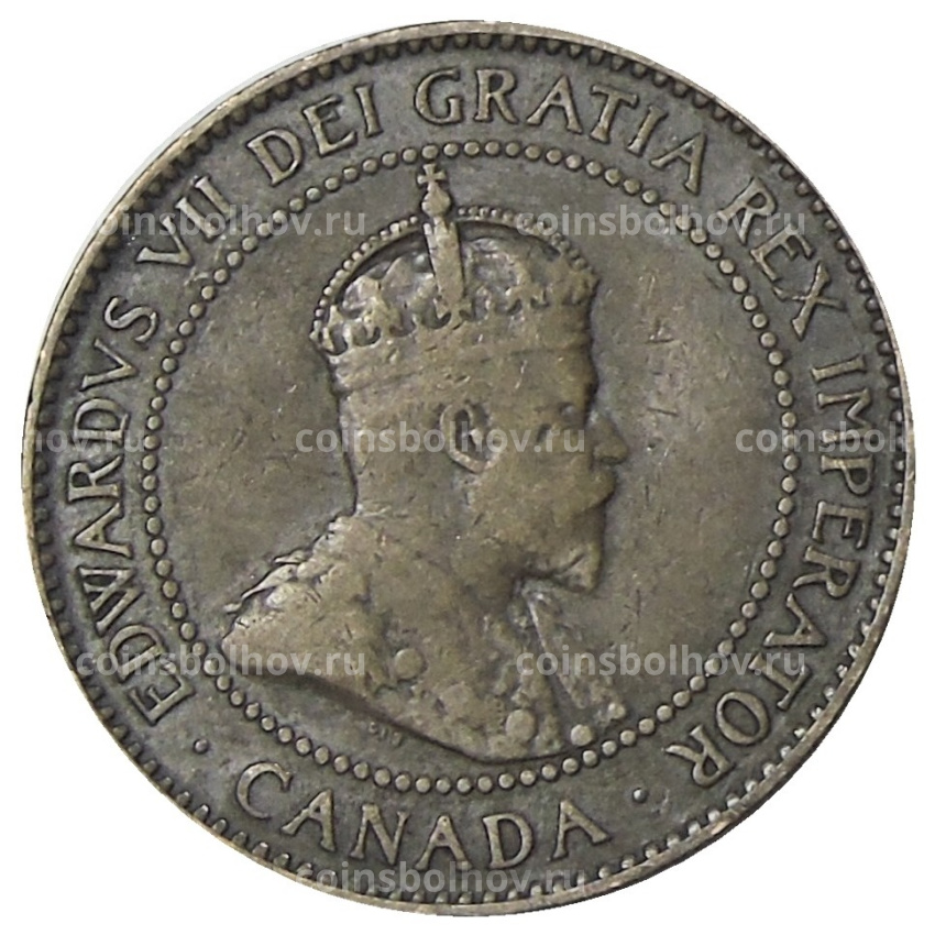 Монета 1 цент 1903 года Канада (вид 2)