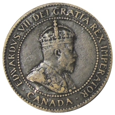 Монета 1 цент 1903 года Канада (реверс)