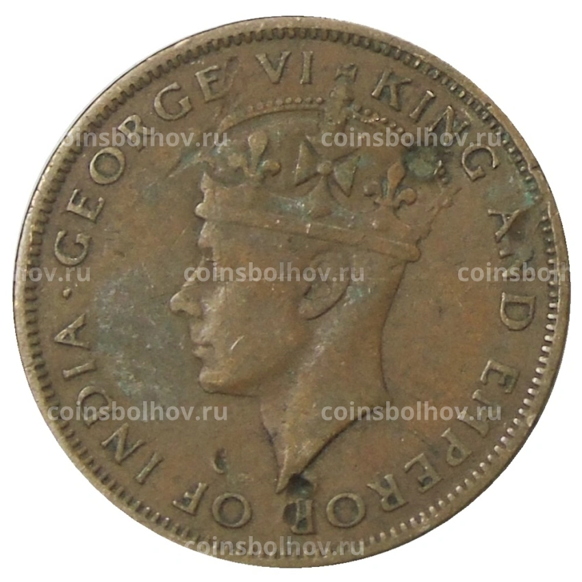 Монета 1 цент 1947 года Британский Гондурас (вид 2)