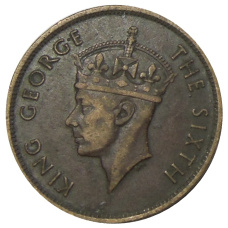 Монета 1 цент 1950 года Британский Гондурас (реверс)