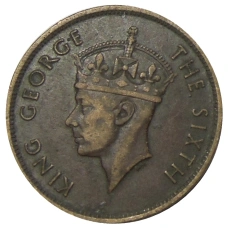 Монета 1 цент 1950 года Британский Гондурас (реверс)