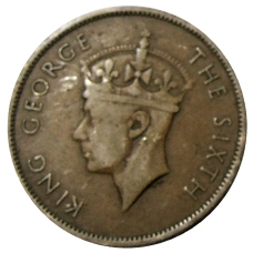 Монета 1 цент 1951 года Британский Гондурас (реверс)