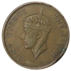 Монета 1 цент 1951 года Британский Гондурас (реверс)