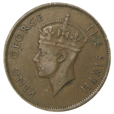 Монета 1 цент 1951 года Британский Гондурас (реверс)