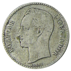 Монета 50 сентимо 1954 года Венесуэла (реверс)