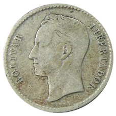 Монета 50 сентимо 1954 года Венесуэла (реверс)