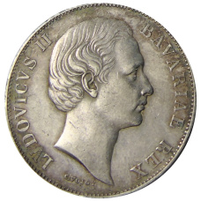 Монета 1 талер 1869 года Германские государства — Бавария (реверс)