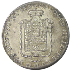 Монета 1 талер 1795 года Германсике государства  — Брауншвейг-Вольфенбюттель (реверс)