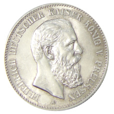 Монета 2 марки 1888 года A Германия (Пруссия) (аверс)