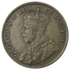 Монета 1 цент 1911 года Канада (реверс)