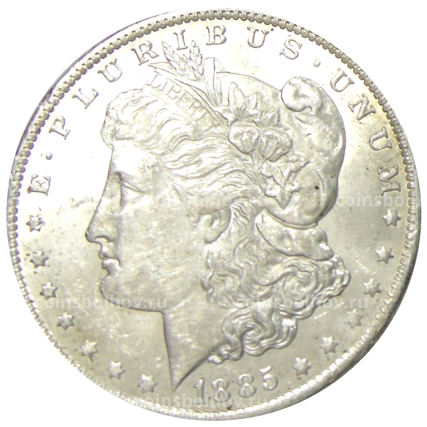 Монета 1 доллар 1885 года O США «Доллар Моргана»