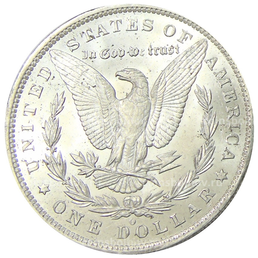 Монета 1 доллар 1885 года O США «Доллар Моргана» (вид 2)