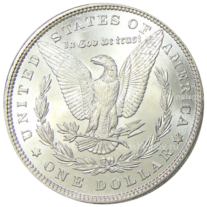 Монета 1 доллар 1885 года США «Доллар Моргана» (вид 2)