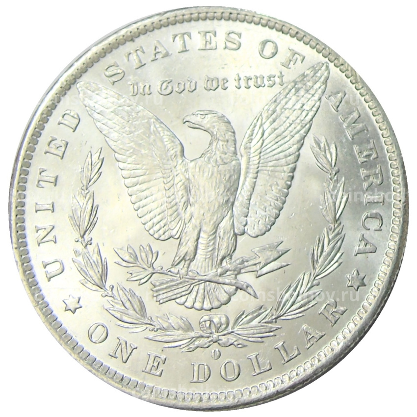 Монета 1 доллар 1884 года O США «Доллар Моргана» (вид 2)