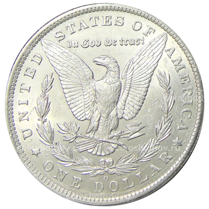 Монета 1 доллар 1884 года O США «Доллар Моргана» (вид 2)