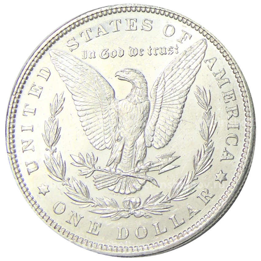 Монета 1 доллар 1896 года США «Доллар Моргана» (вид 2)
