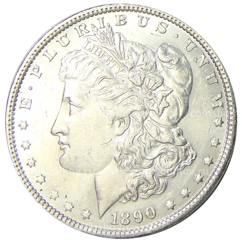 Монета 1 доллар 1890 года США «Доллар Моргана»