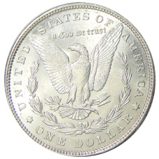 Монета 1 доллар 1890 года США «Доллар Моргана» (реверс)