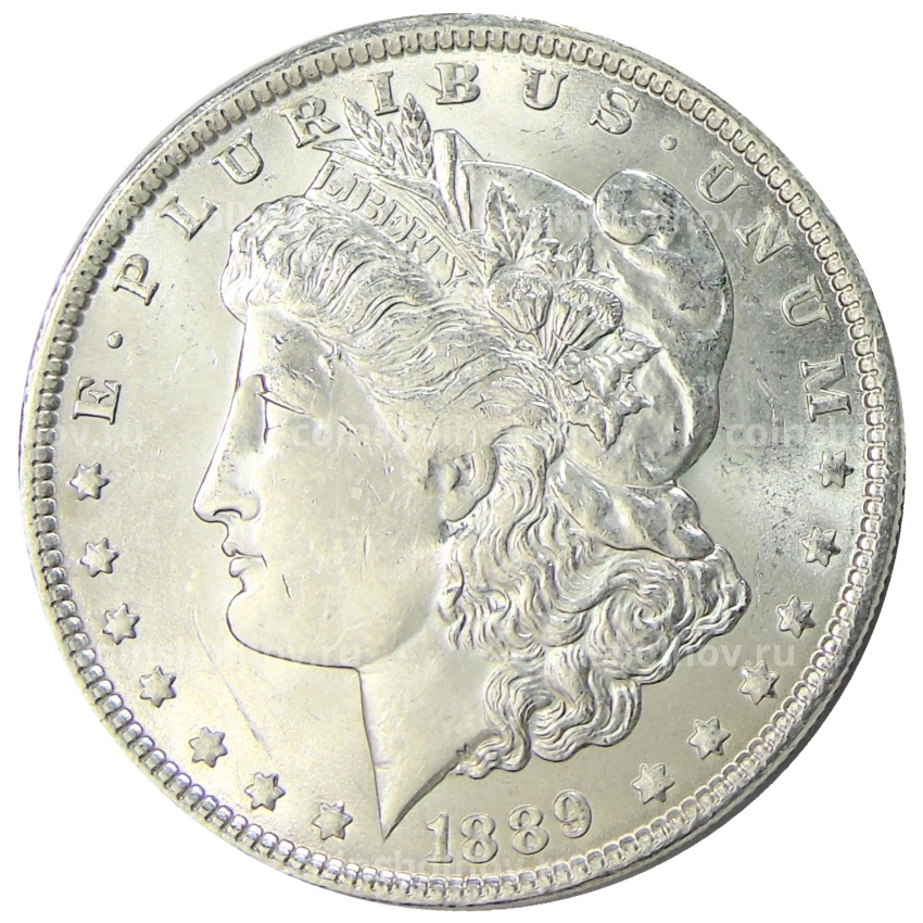 Монета 1 доллар 1889 года США «Доллар Моргана»