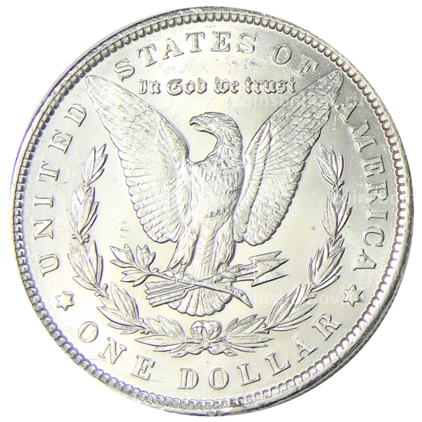 Монета 1 доллар 1889 года США «Доллар Моргана» (вид 2)