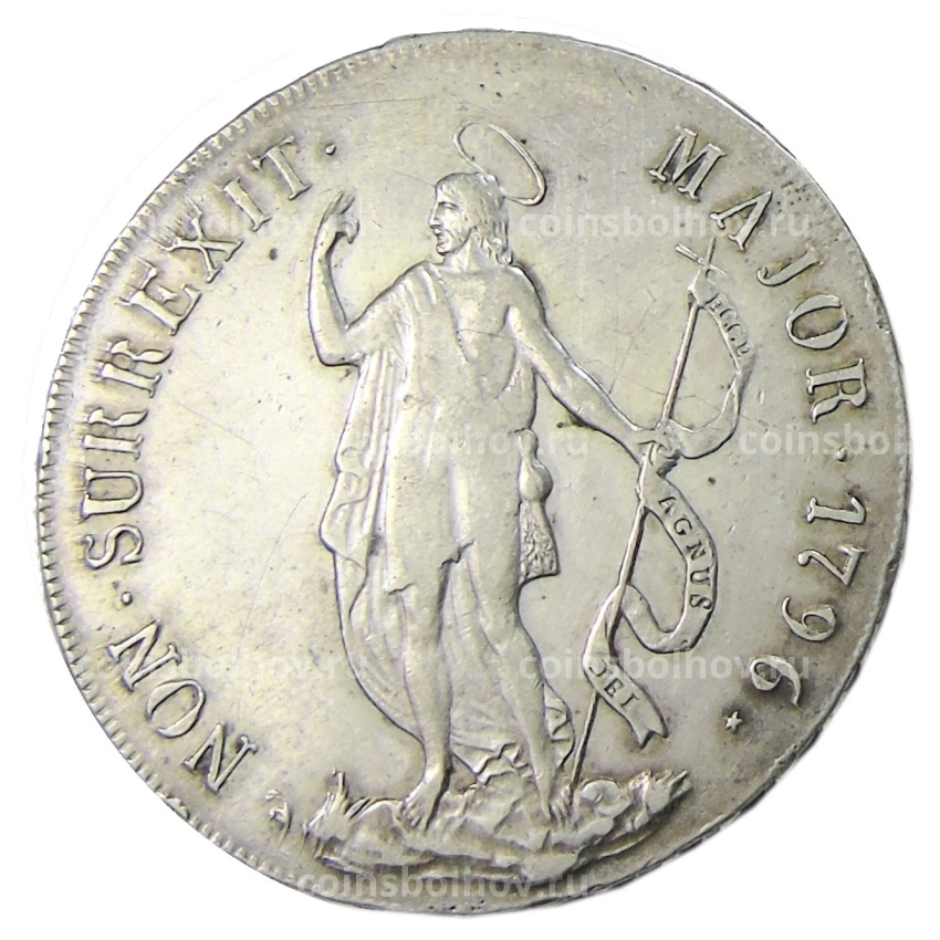 Монета 8 лир 1796 года Итальянские государства — Генуя