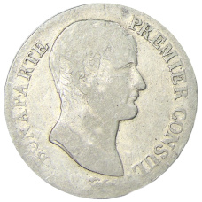 Монета 5 франков 1803 года A Франция (аверс)