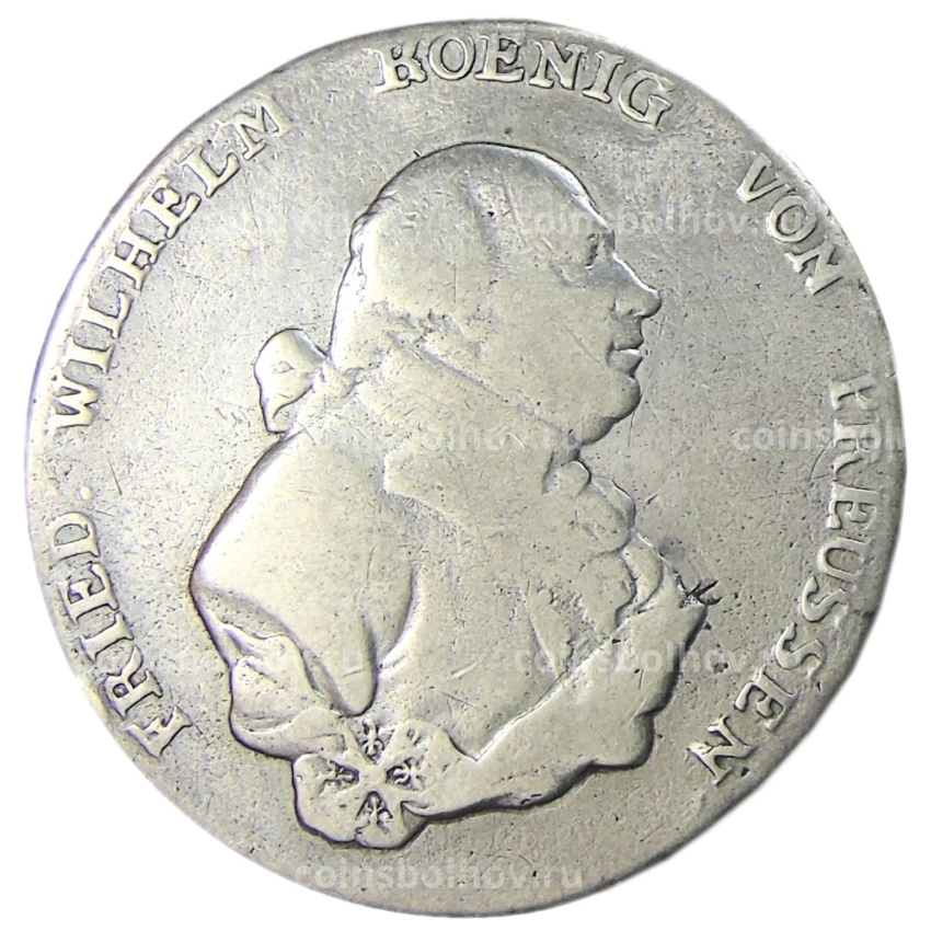 Монета 1 талер 1793 года Германсике государства — Пруссия
