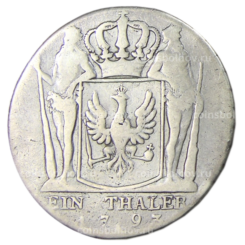 Монета 1 талер 1793 года Германсике государства — Пруссия (вид 2)