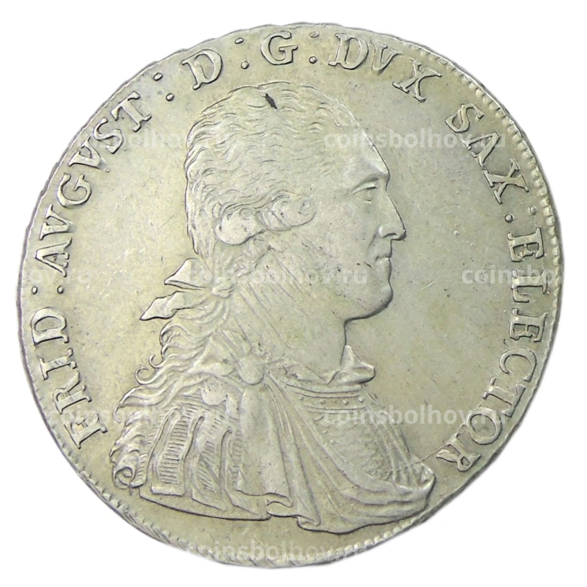 Монета 1 талер 1792 года Германские государства — Саксония