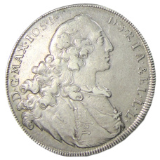 Монета 1 талер 1761 года Германские государства — Бавария (аверс)