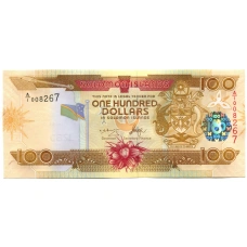Банкнота 100 долларов 2006 года Соломоновы Острова (аверс)