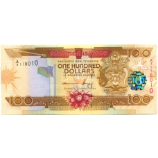 Банкнота 100 долларов 2009 года Соломоновы Острова