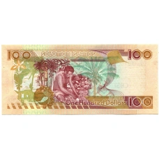 Банкнота 100 долларов 2009 года Соломоновы Острова (вид 2)