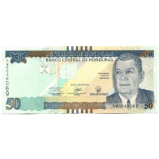 Банкнота 50 лемпир 2019 года Гондурас