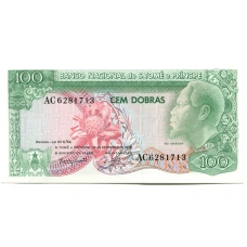 Банкнота 100 добр 1982 года Сан-Томе и Принсипи
