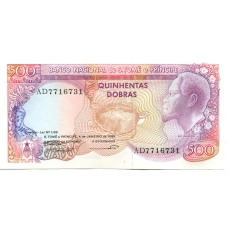 Банкнота 500 добр 1989 года Сан-Томе и Принсипи